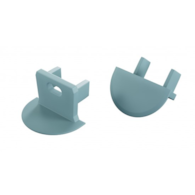 Zaślepka do profilu LUMINES axin RAL220 70 10 z o.