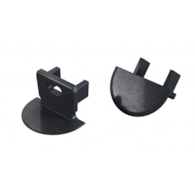 Abdeckung ALU LUMINES axin RAL7016 mit Loch