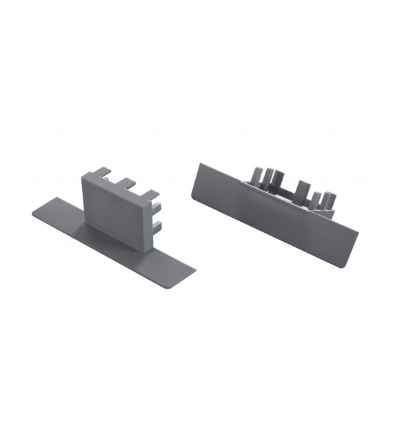 Zaślepka do profilu LUMINES akin szara