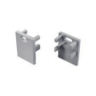 Zaślepka ALU LUMINES Bruno surowa z otworem