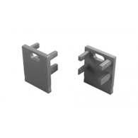 Zaślepka do profilu LUMINES Bruno szara  z. o.