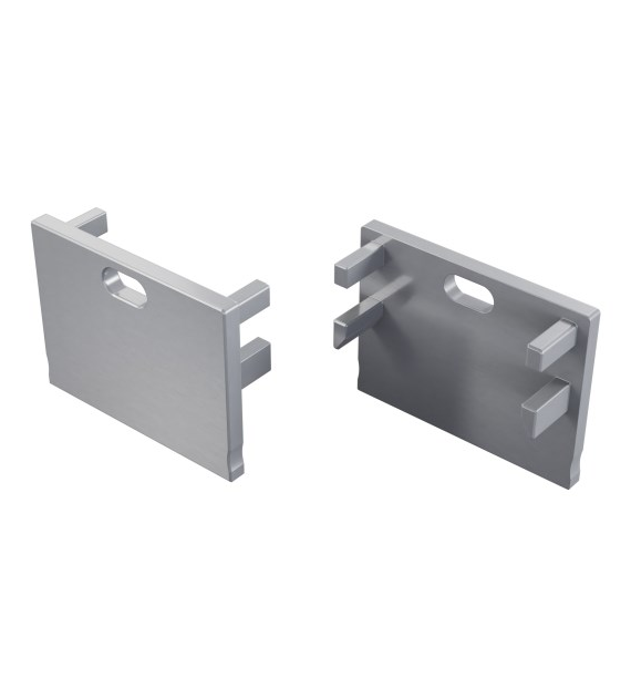 Zaślepka ALU LUMINES Motta surowa z otworem