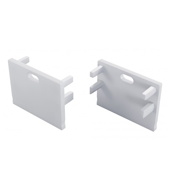 Zaślepka do profilu LUMINES Motta biała  z. o.