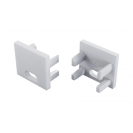 End cap for LUMINES CV profile white  z. o.