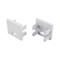 ALU LUMINES CANTO/VIGO cap white lacquered with hole