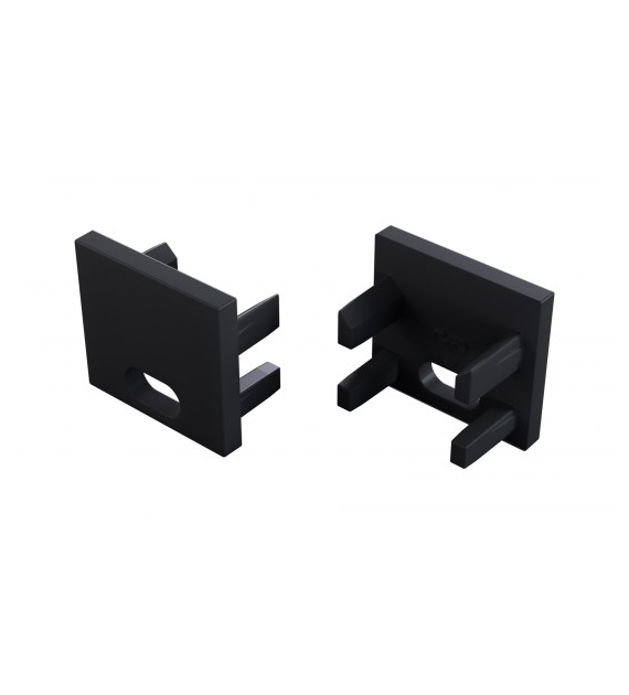 Abdeckung für Profil LUMINES CV schwarz z. o.