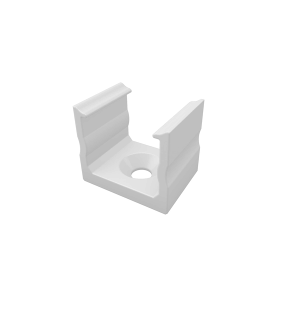 Montagehalter weiß, hochweiß