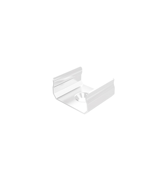 MET-Halter für LUMINES A Profil weiß lackiert