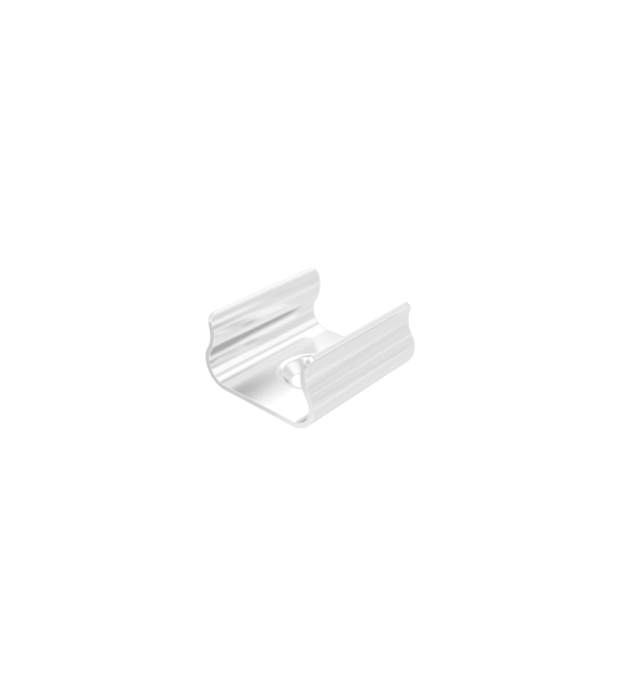 MET holder for LUMINES X profile white painted