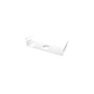 Uchwyt MET do profilu LUMINES SOLIS biały lakierowany