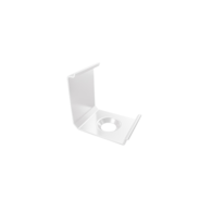 Uchwyt MET do profilu LUMINES ajar biały lakierowany