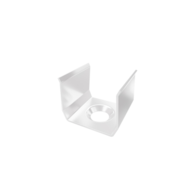 Uchwyt MET do profilu LUMINES axel biały lakierowany