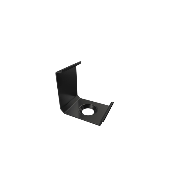 MET handle for LUMINES ajar profile black lacquered