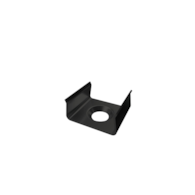 Uchwyt MET do profilu LUMINES atom czarny lakierowany