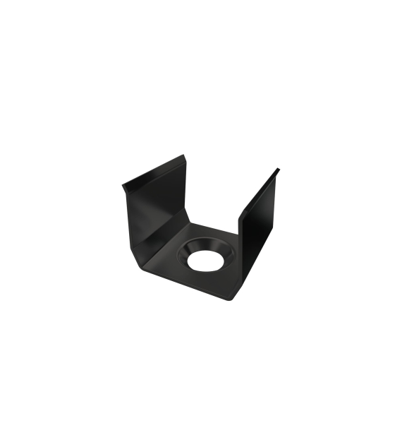 MET handle for LUMINES axel profile black lacquered