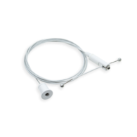 Set - 1500 mm + Y-Sperre 100 mm weiß