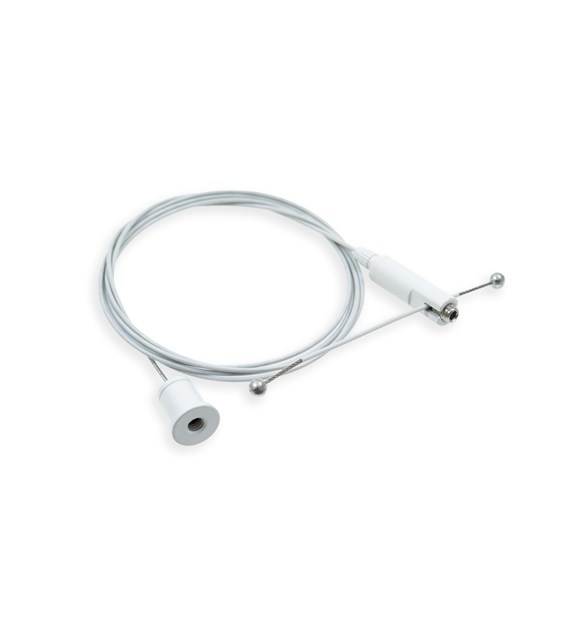komplet - 1500 mm + blokada Y 100 mm biały