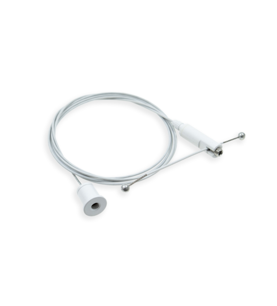 set - 1500 mm + Y lock 100 mm white