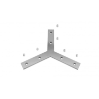 LUMINES Winkelverbinder 3x120 (ohne Innensechskant)