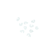 LUMINES Kabelhalter, fi 5mm, transparent