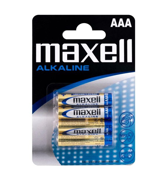 Bateria AAA Alkaline (LR03) blistry 4szt