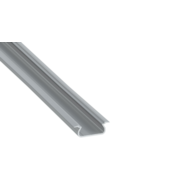 TEKKNI SELDE set silver, frosted lampshade 3 m