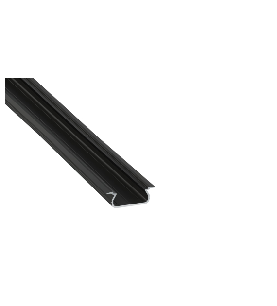 TEKKNI SELDE set black, frosted lampshade 2.02 m