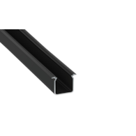 TEKKNI SKAGEN set black, frosted lampshade 3 m