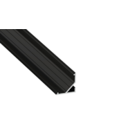 Zestaw TEKKNI ARRE czarny, klosz mleczny 2,02 m