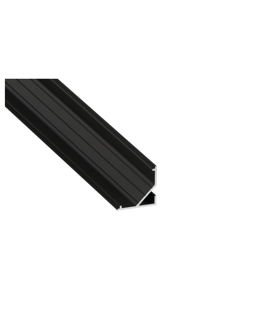 Zestaw TEKKNI ARRE czarny, klosz transparentny 2,02 m