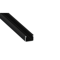 TEKKNI HOM set black, frosted lampshade 2.02 m