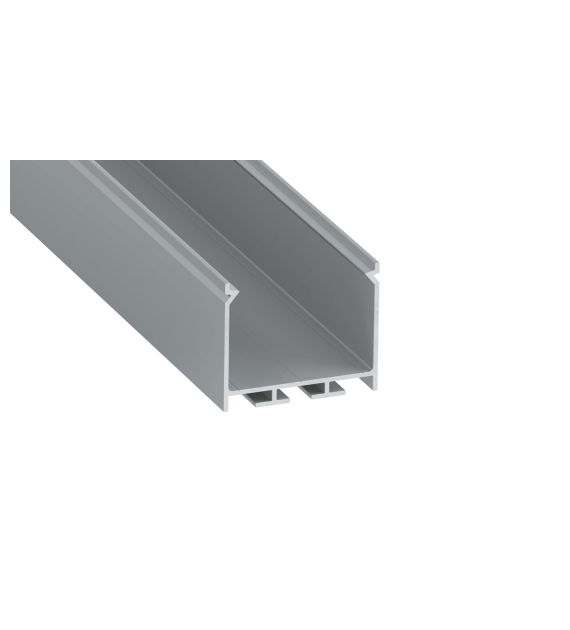 Zestaw TEKKNI NORS srebrny, klosz mleczny 3 m