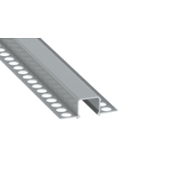 Zestaw TEKKNI MOSSO srebrny, klosz transparentny 2,02 m