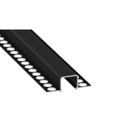 Zestaw TEKKNI MOSSO czarny, klosz mrożony 3 m