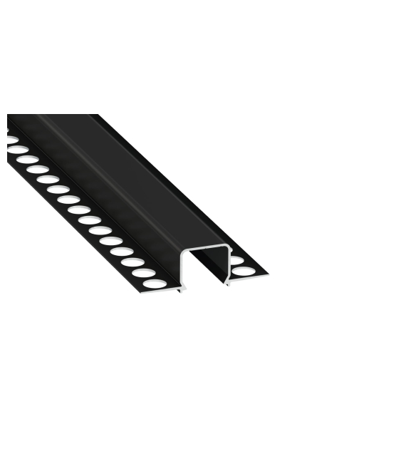 Zestaw TEKKNI MOSSO czarny, klosz transparentny 3 m