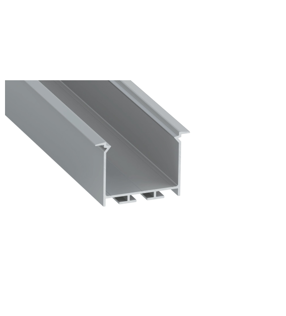 TEKKNI HEDE set silver, frosted lampshade 2.02 m