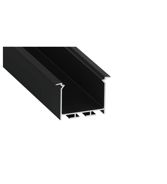 TEKKNI HEDE set black, frosted lampshade 3 m