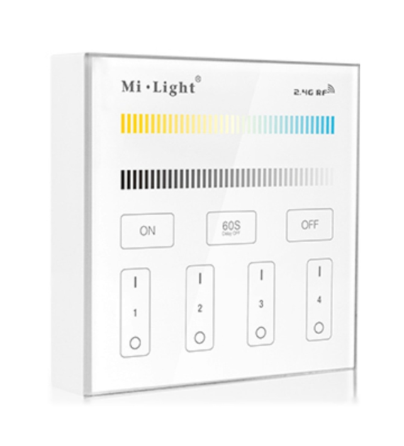 Touch-Wandpanel CCT 4 Zonen