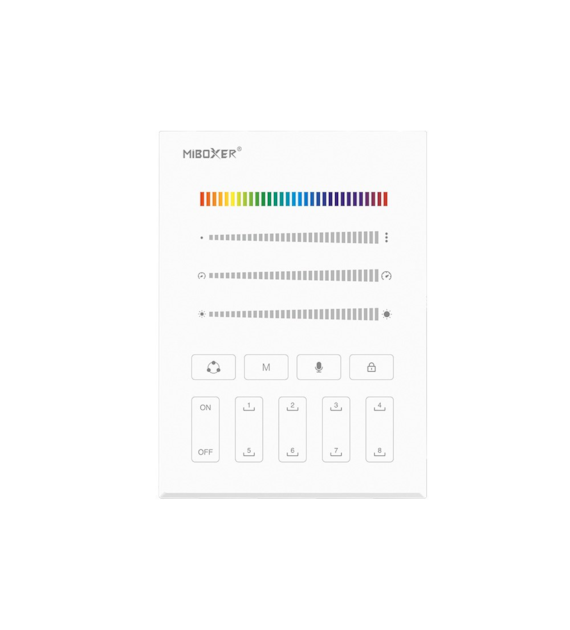 B9 SPI touch stage panel for digital LED strips white (SPIW5)
