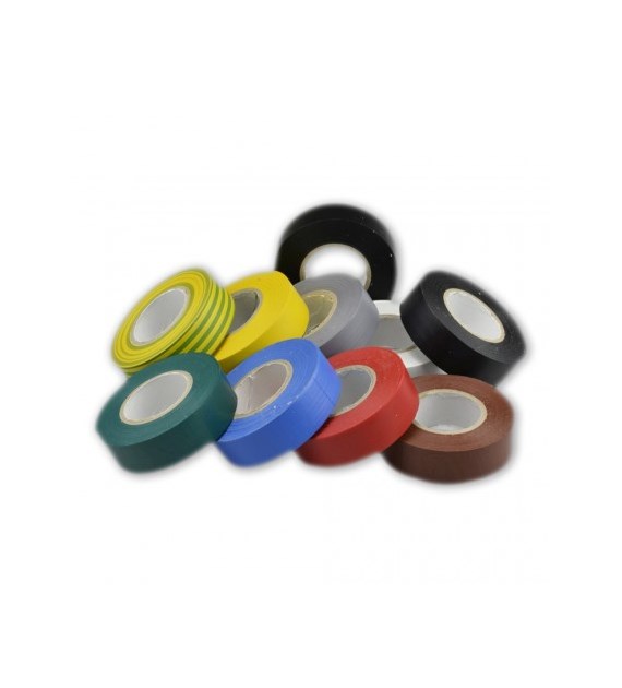Taśma izolacyjna PCV 19mm/10m kolor