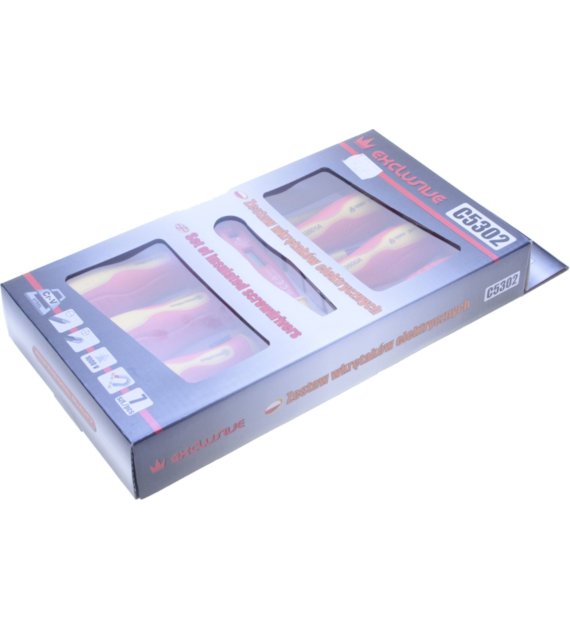 1000V Screwdrivers 6 pcs.+electric tester EN60900