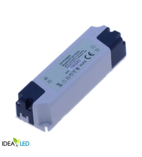 Zasilacz montażowy CP 15W plastik12V DC