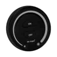 Pilot naścienny do taśm mono czarny