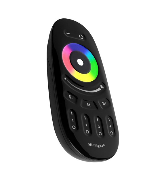 Mi-Light pilot RF 4 strefowy RGB/RGBW pilot dotykowy czarny