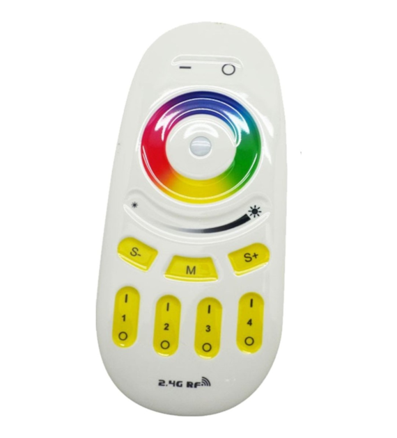 RF 4-zone RGB/RGBW touch remote