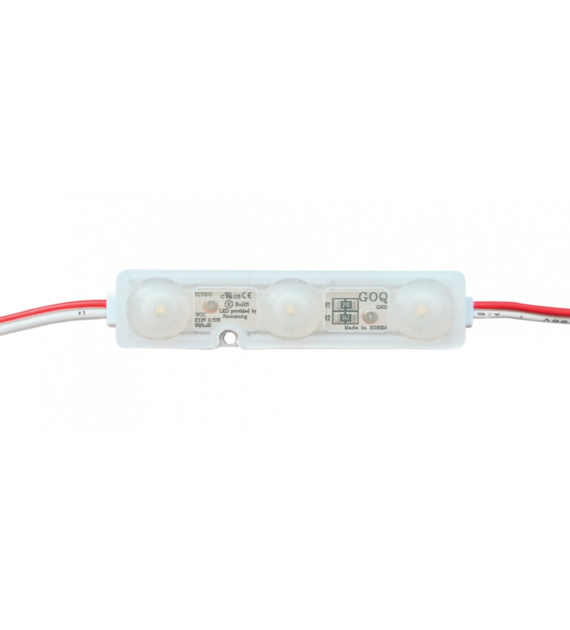 ECO MODULE 3XLED 2835 0.72W 6500K LENS