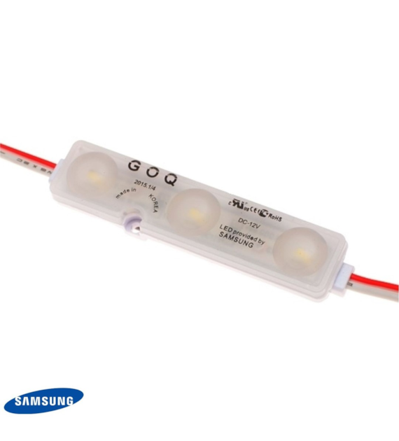 GOQ SAMSUNG module 3XLED 6000K LENS