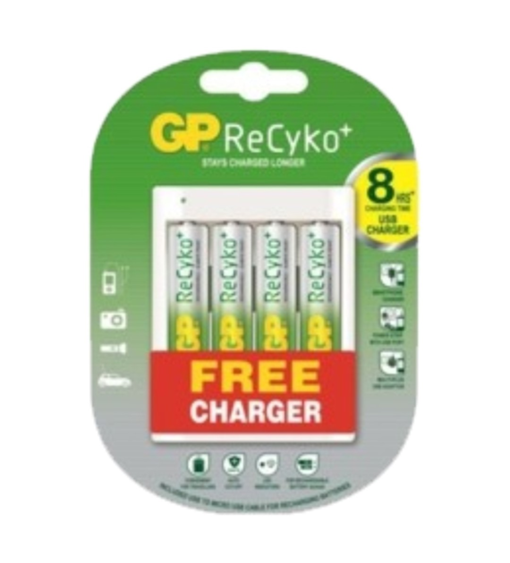 Ladegerät U411 (4X210AAHCB+LadeWA12)