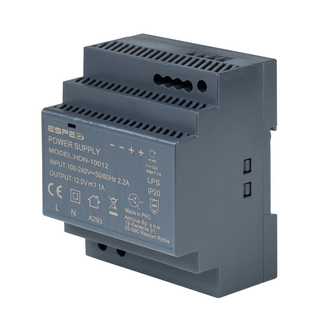 Zasilacz na szynę DIN 12V 7,1A 85W ESPE