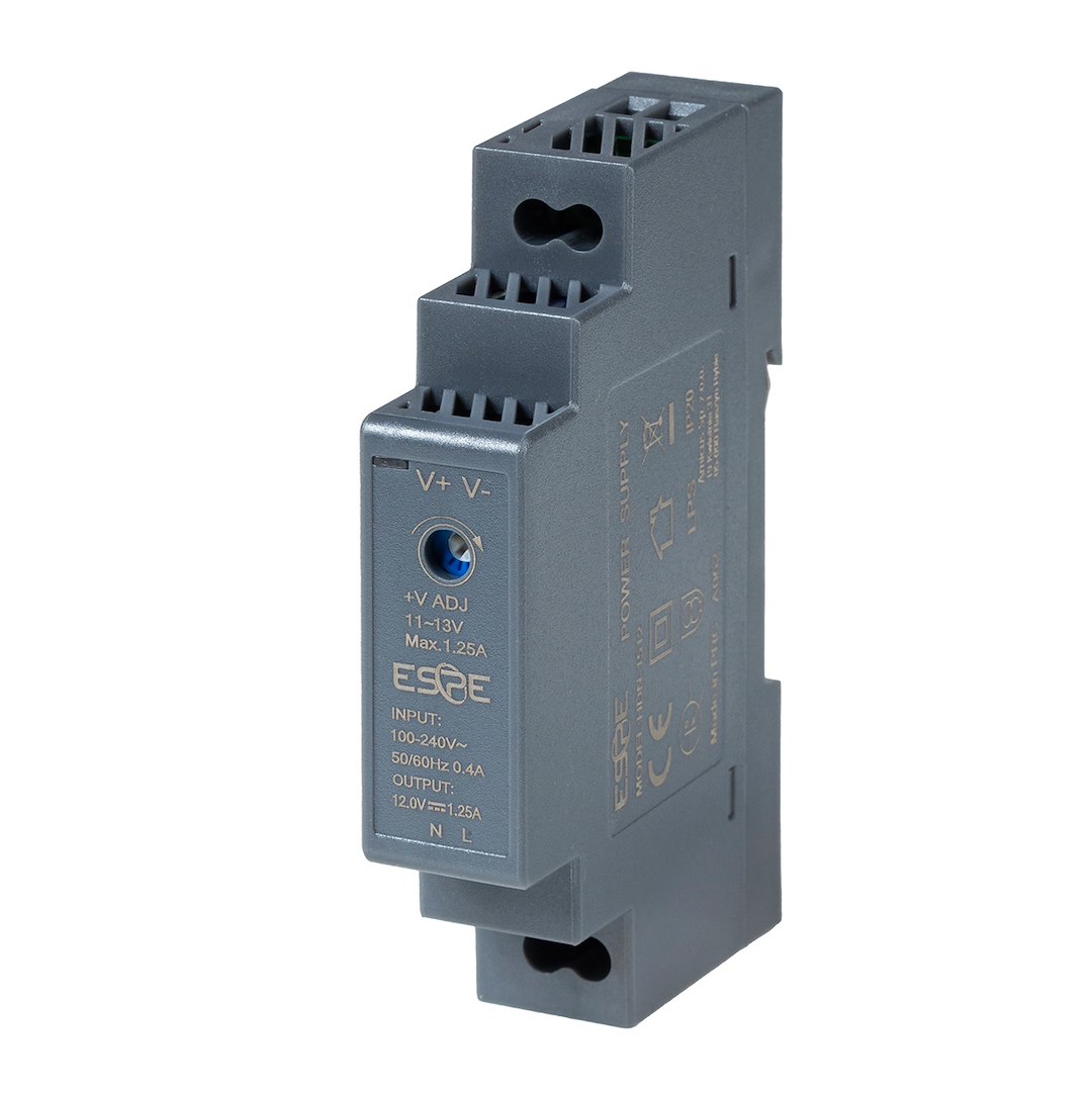 Zasilacz na szynę DIN 12V 1,25A 15W ESPE